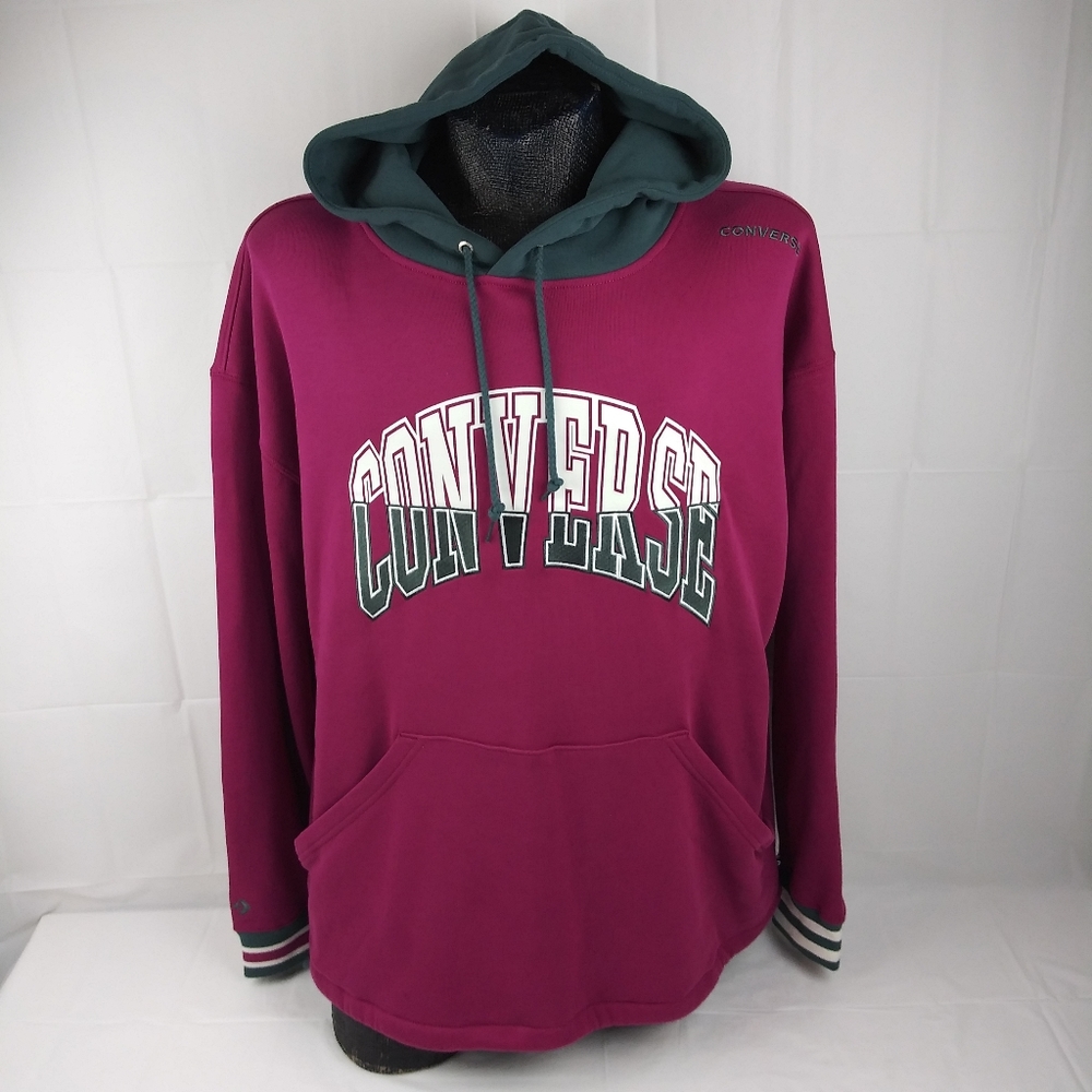 Authentic Converse Men's Hoodie XL Purple